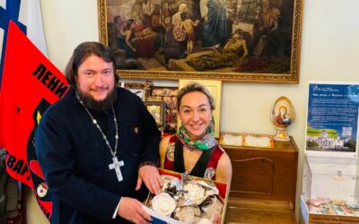 Благодарим нашего дорогого отца Артемия, настоятеля Орденского Андреевского Собора, за его поездку в зону СВО