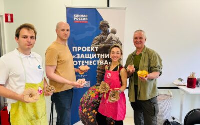 В Молодёжном клубе «Непокорённый рубеж» с ребятами добавили в наш цветущий сад еще символических цветов