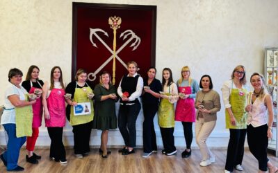 К созданию народной скульптуры присоединился тёплый и сплочённый коллектив Административно-технической инспекции Санкт-Петербурга